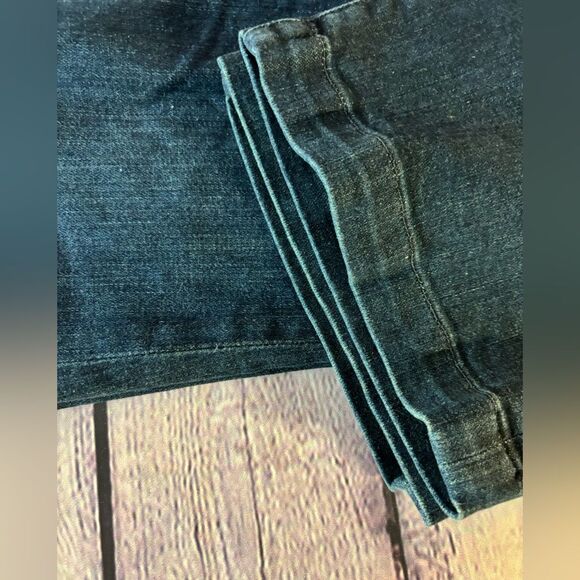 FRAME Denim Le Crop Mini Boot Lace Up Front Side Zip Boho Grunge Jeans Size 25 - Picture 7 of 11